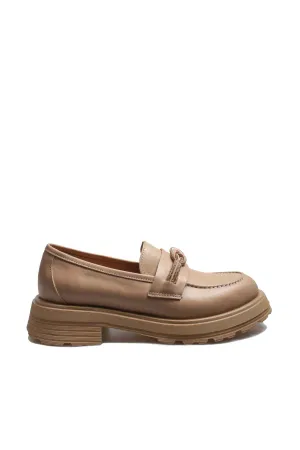 FST Genuine Leather Women's Casual Shoes 965ZA3100 Cream - Kettering