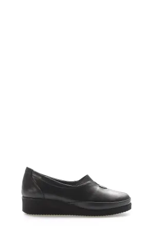 FST Genuine Leather Women's Casual Shoes 972ZA7905 Black - Ellesmere Port