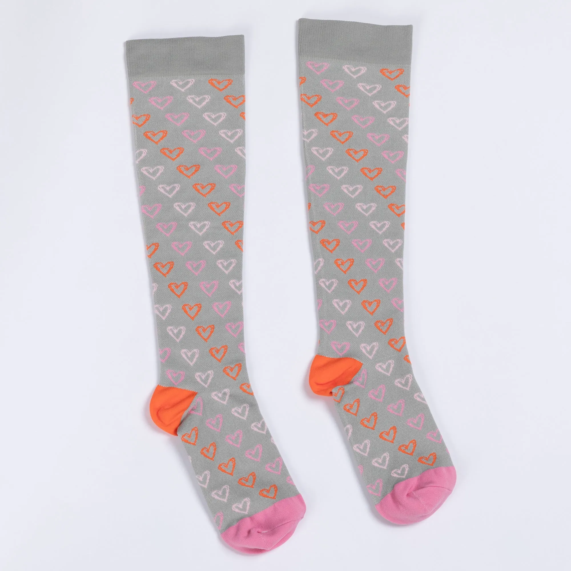 Fun Print No Slip Moderate Compression Socks