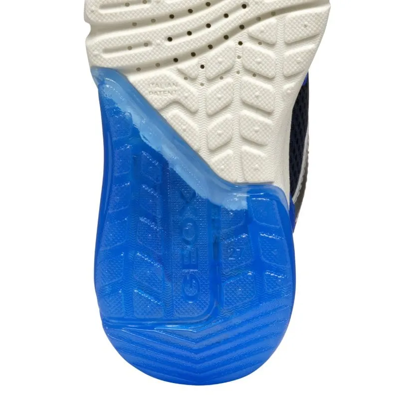 Geox Junior Blue Ciberdron Boys Shoes With Lights J45LBC
