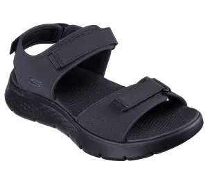 GO WALK FLEX SANDAL - BLACK BLACK