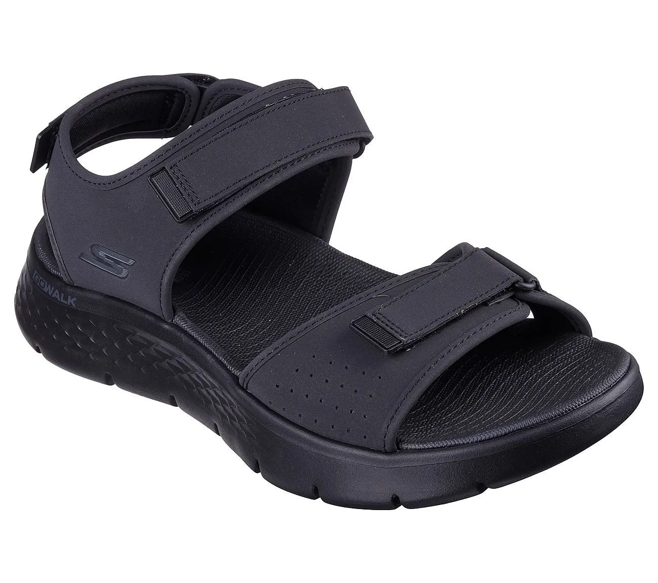GO WALK FLEX SANDAL - BLACK BLACK