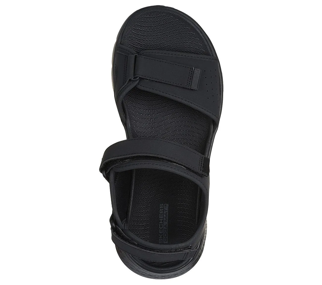 GO WALK FLEX SANDAL - BLACK BLACK