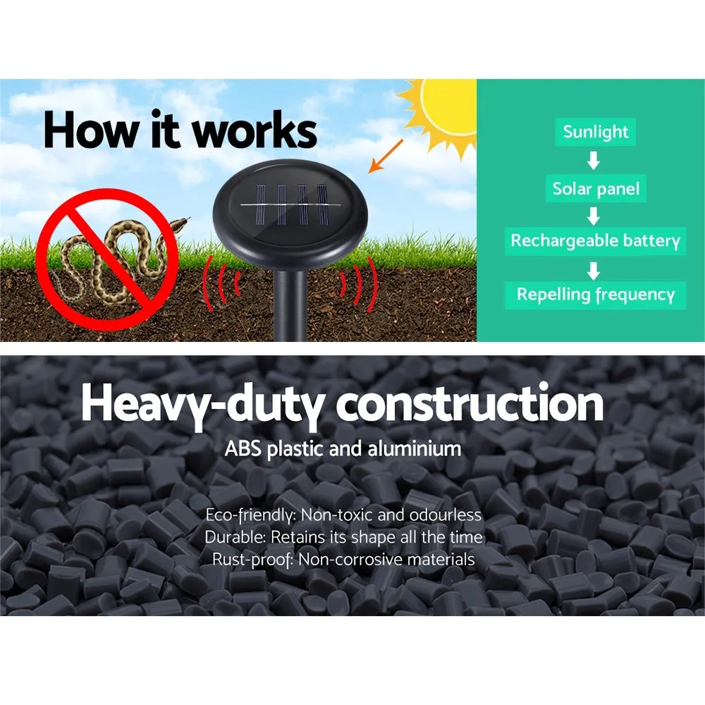 Heavy Duty Solar Snake Repeller 10X Weatherproof Gardeon