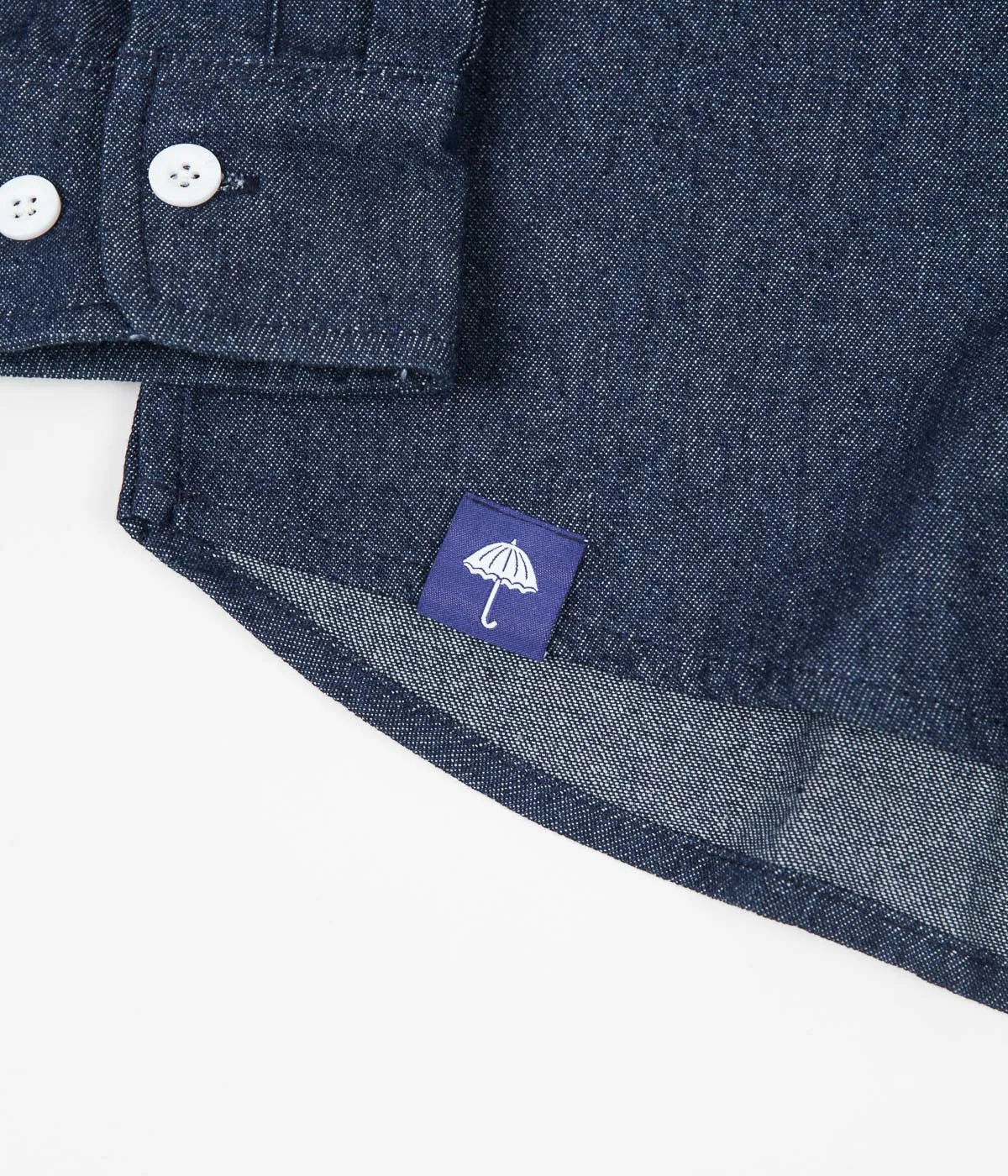 Helas Classic Denim Shirt - Navy