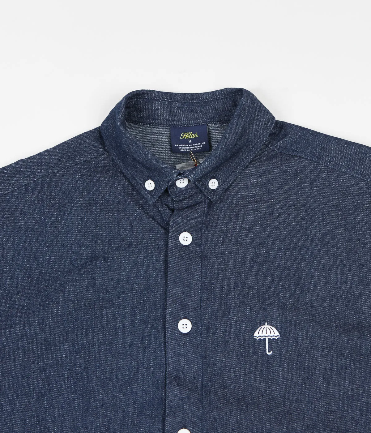Helas Classic Denim Shirt - Navy