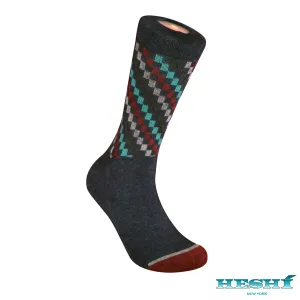 Heshí Fashion Crew Sock - Heather