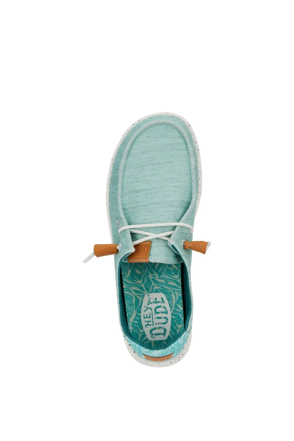 Hey Dude Wendy Heathered Slub Blue