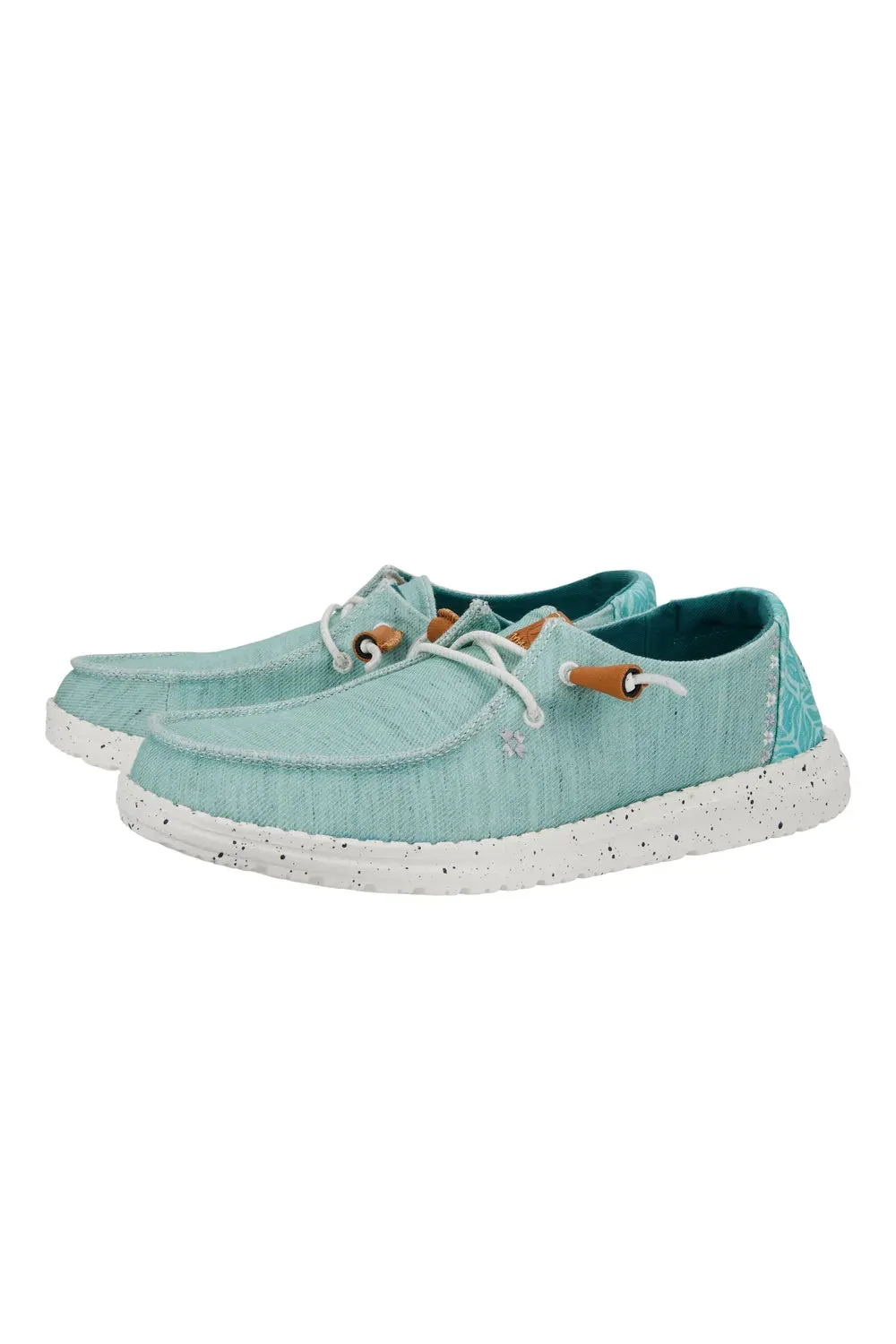 Hey Dude Wendy Heathered Slub Blue