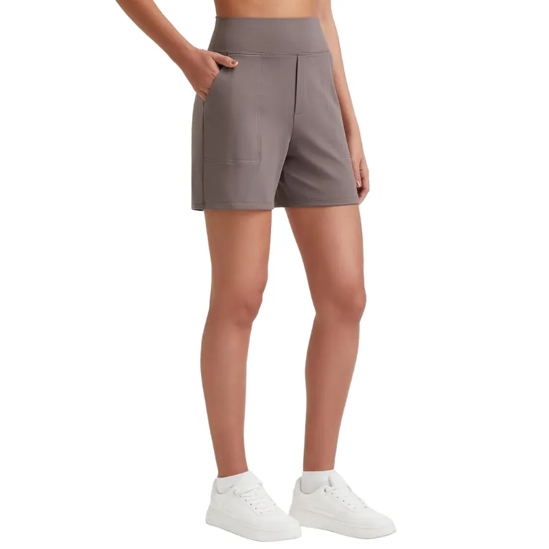High Waisted Bermuda Shorts – Stretch Fit and Multi-Purpose Design