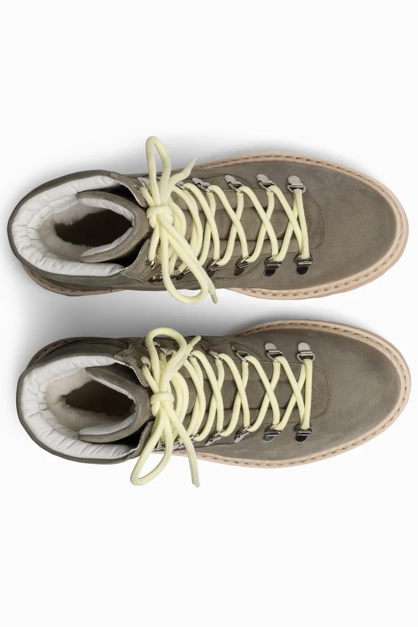 Hiking Suede Shearling Lined Boot