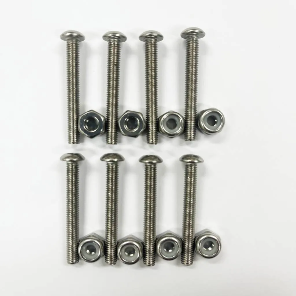 Hopkin Skate precision stainless steel 1.5" allen panhead bolts