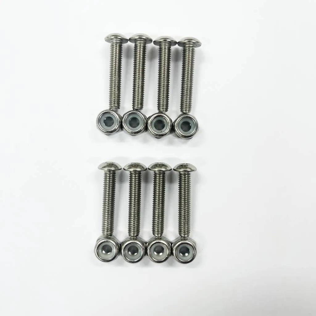 Hopkin Skate precision stainless steel 1" allen panhead bolts