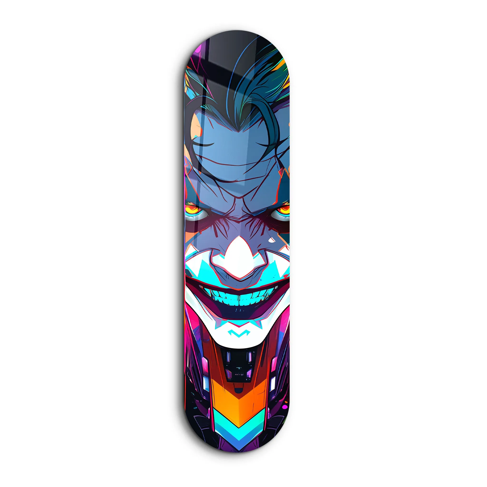 Joker Anime Style | Glass Wall Art
