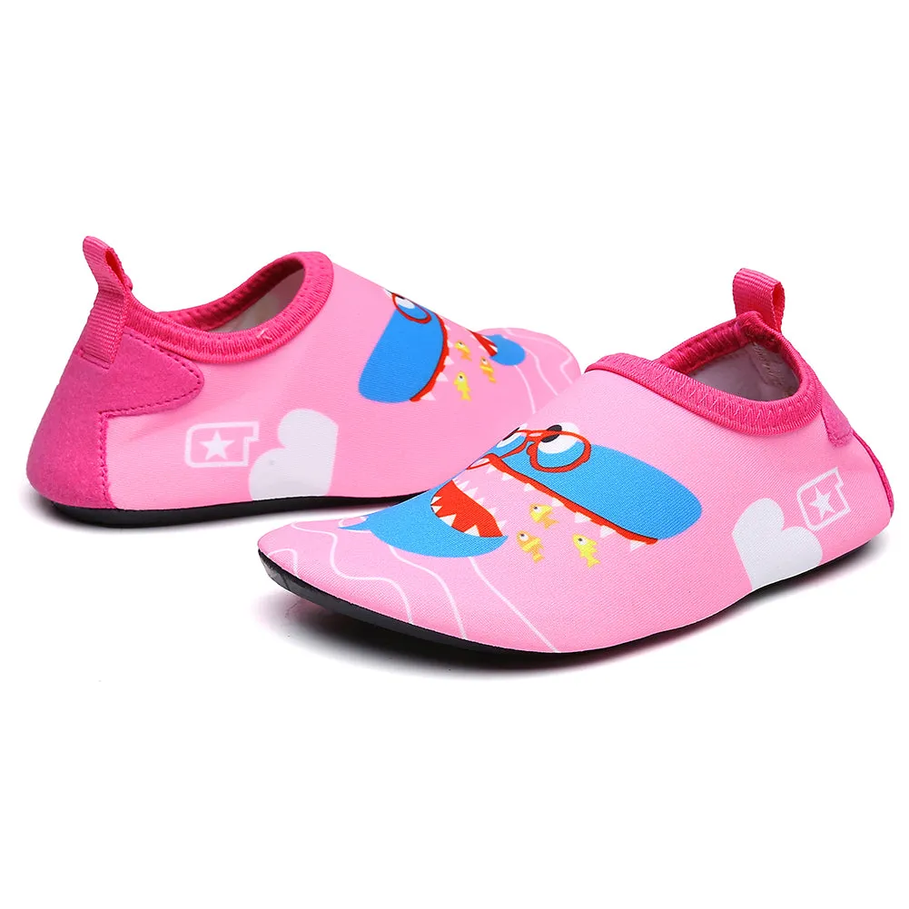 Kids Boys and Girls Summer Athletic Water Shoes Aqua Socks for Beach Swimming Pool