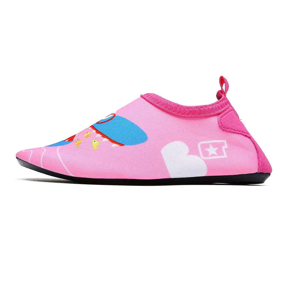 Kids Boys and Girls Summer Athletic Water Shoes Aqua Socks for Beach Swimming Pool