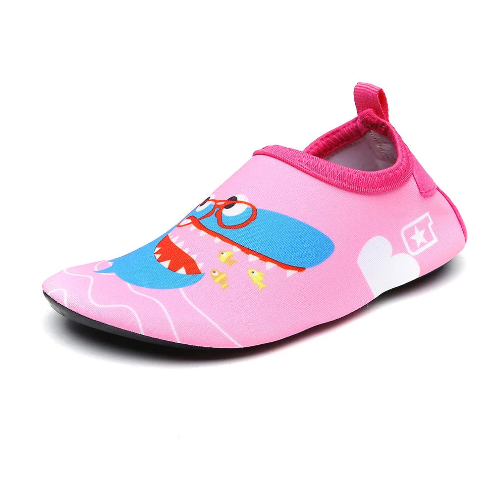 Kids Boys and Girls Summer Athletic Water Shoes Aqua Socks for Beach Swimming Pool