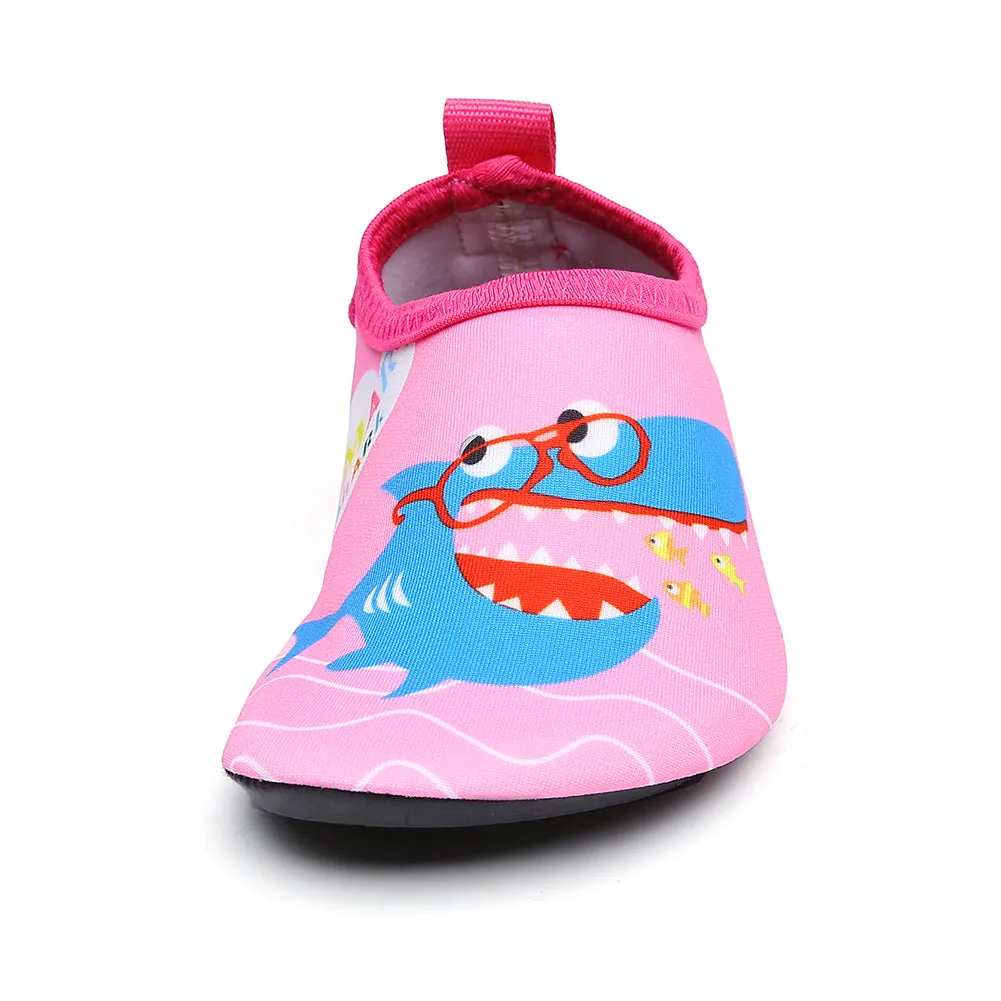 Kids Boys and Girls Summer Athletic Water Shoes Aqua Socks for Beach Swimming Pool