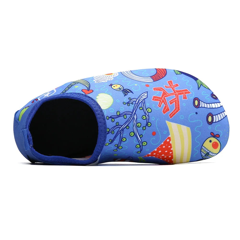Kids Boys and Girls Summer Athletic Water Shoes Aqua Socks for Beach Swimming Pool