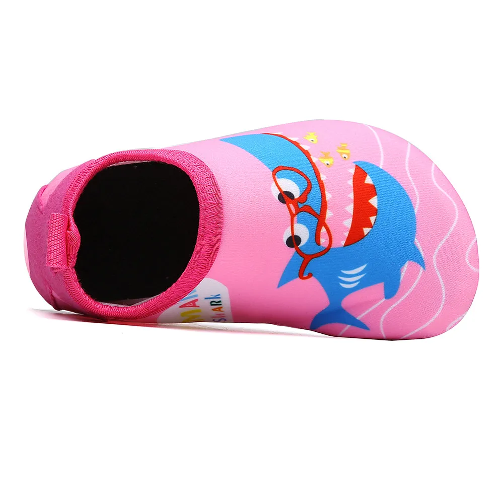 Kids Boys and Girls Summer Athletic Water Shoes Aqua Socks for Beach Swimming Pool