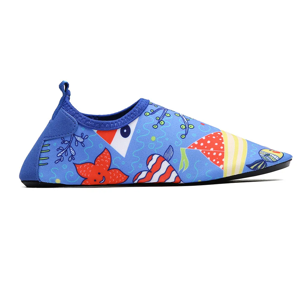 Kids Boys and Girls Summer Athletic Water Shoes Aqua Socks for Beach Swimming Pool