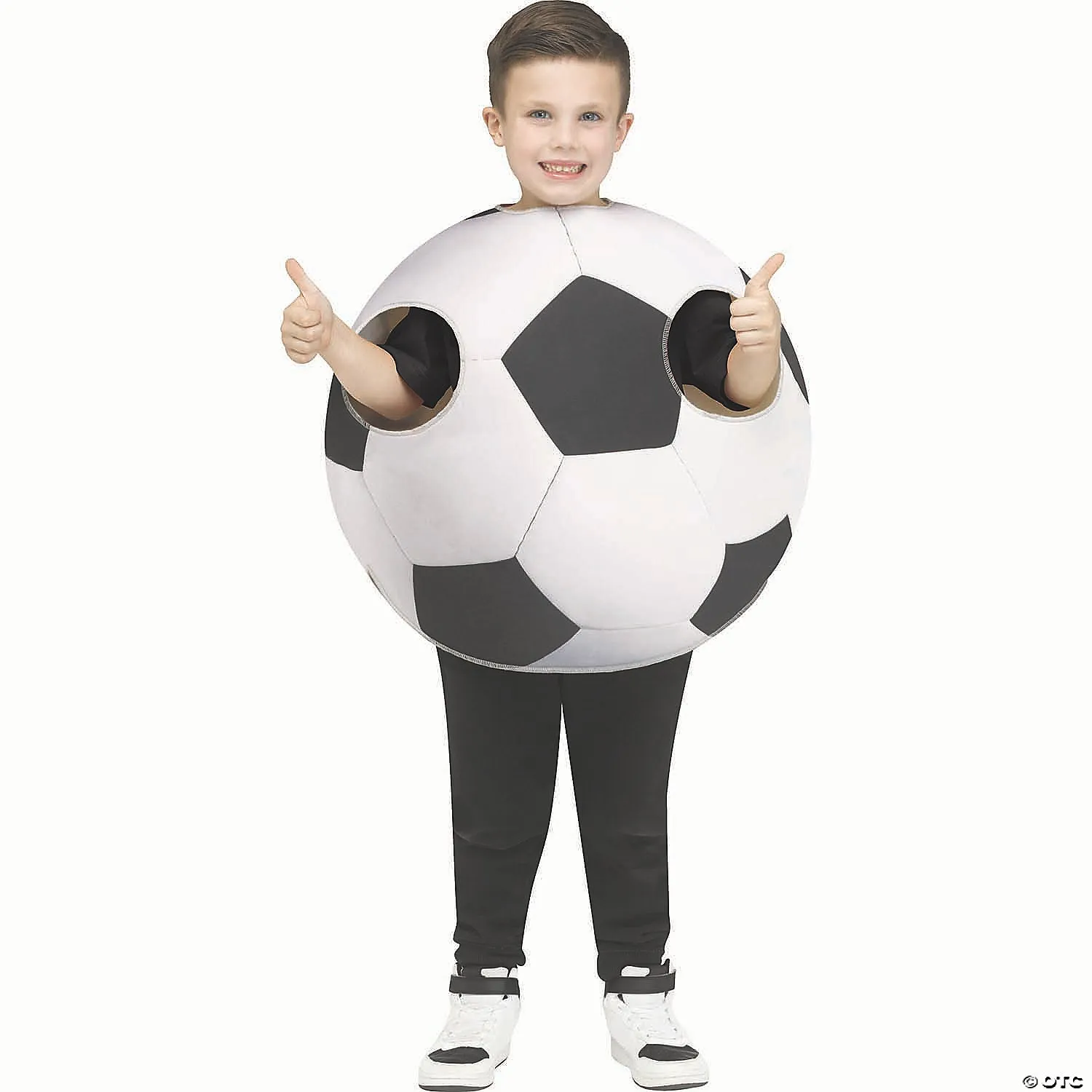 Kids Soccer Sports Ball Polyester Tunic Costume