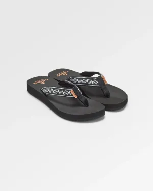 Malibu Flip Flop - Trail Monochrome