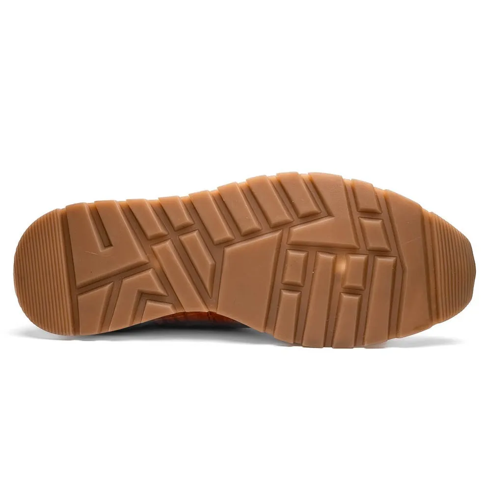 Marco Di Milano Alonzo Men's Shoes Genuine Caiman Crocodile Casual Sneakers (MDM1165)