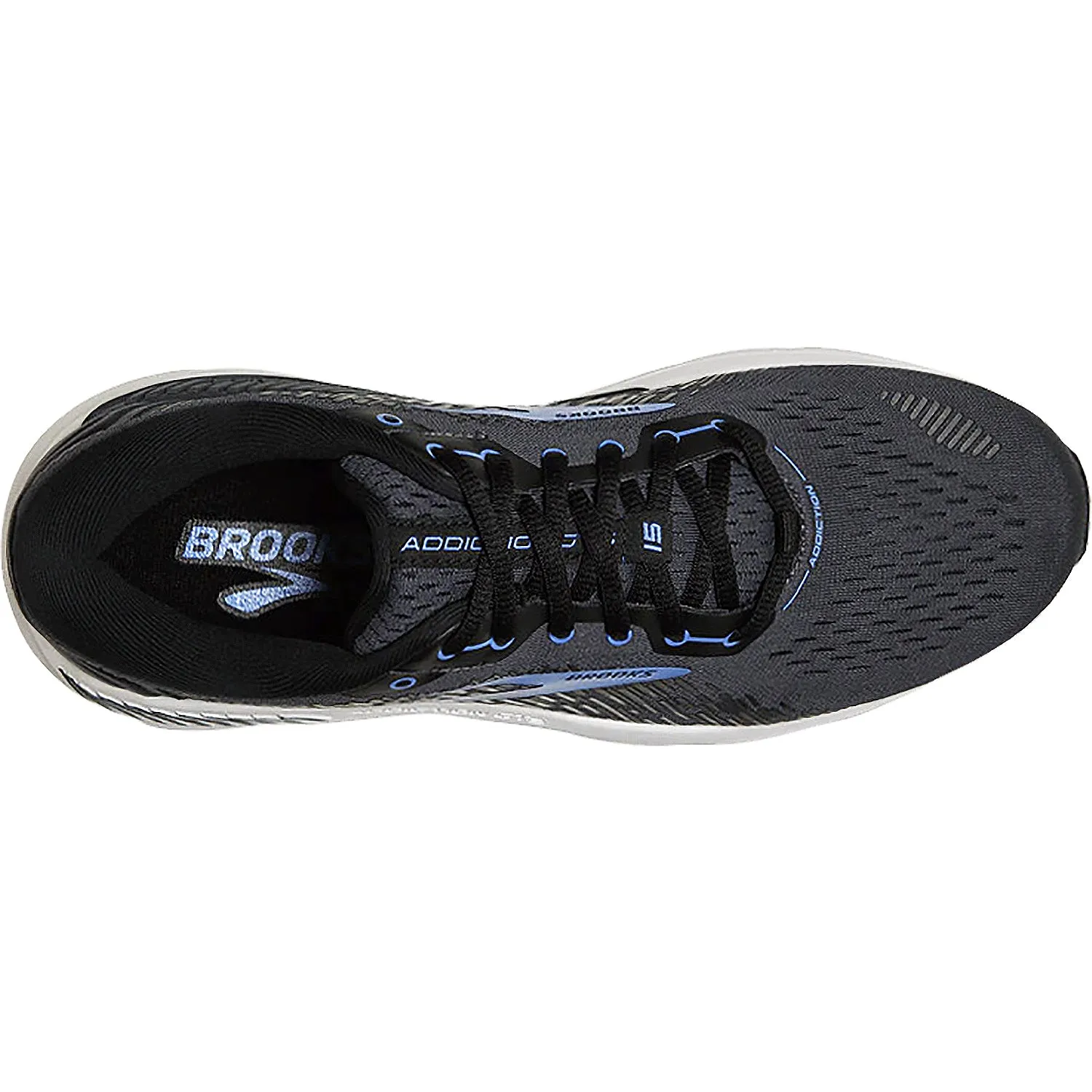 Men's Brooks Addiction GTS 15 India Ink/Black/Blue Mesh