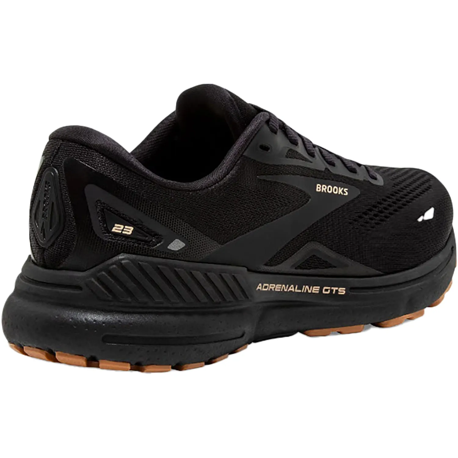 Men's Brooks Adrenaline GTS 23 Black/Cream/Biscuit Mesh