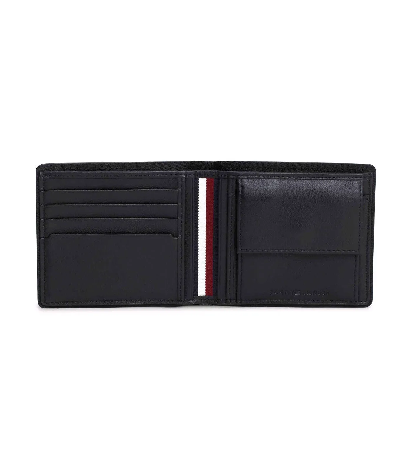 Men's Casual Card and Coin Wallet Black