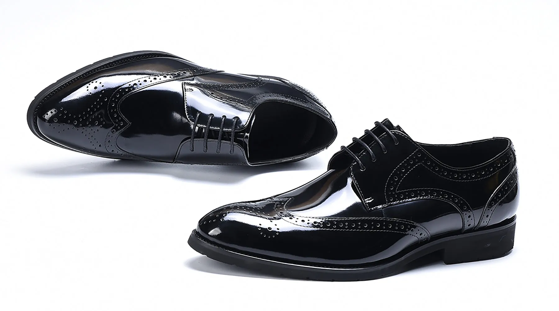 Men's Genuine Leather Brogues Derby