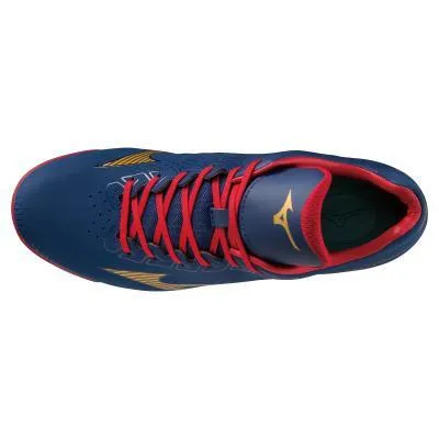 Mizuno LightRevo Moulded Cleats - Navy/White/Red