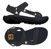 Monterey Roam Sandal - Black