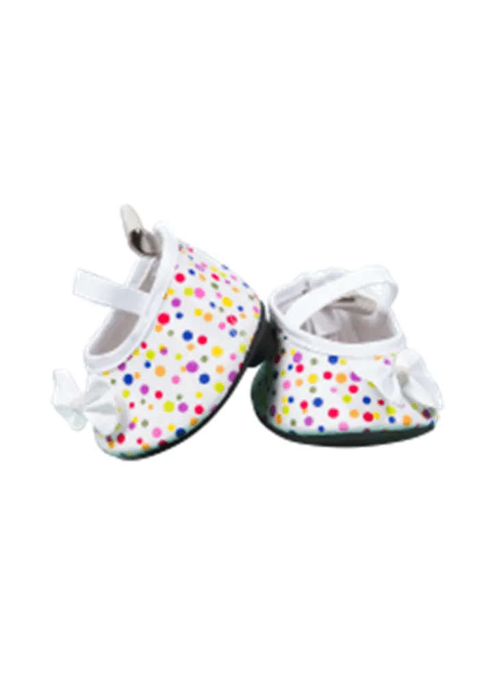 Multi-Colour Dot High Heels