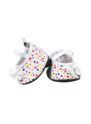 Multi-Colour Dot High Heels