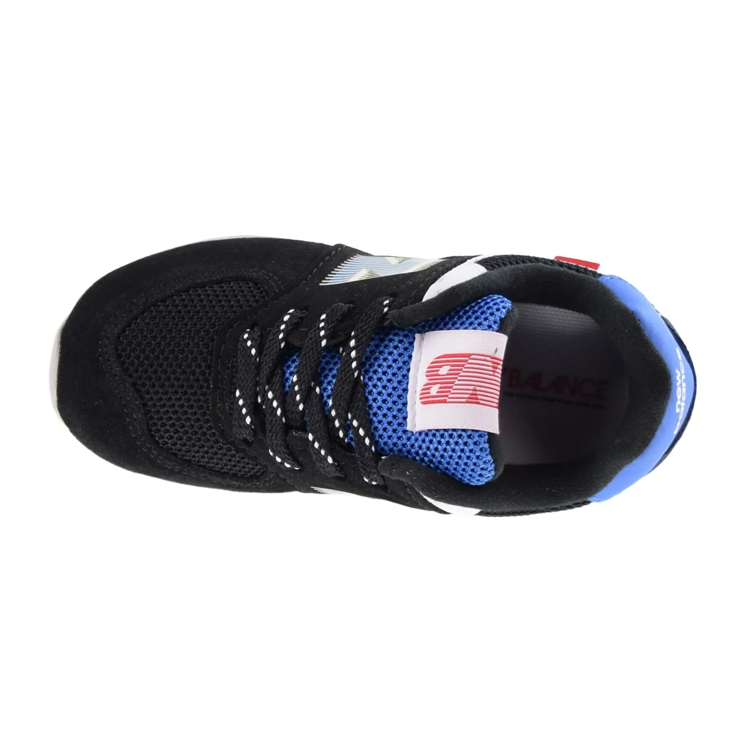 New Balance 574 Speed Toddlers Shoes Black-Cobalt