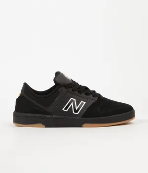 New Balance Numeric PJ Ladd 533 Shoes - Black / Gold Rush