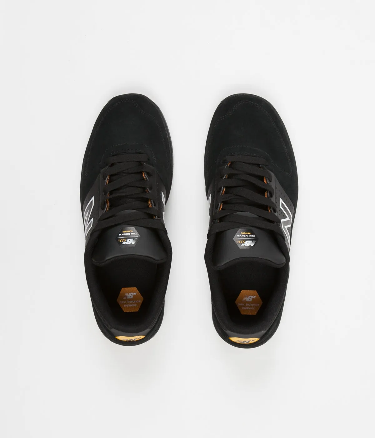 New Balance Numeric PJ Ladd 533 Shoes - Black / Gold Rush