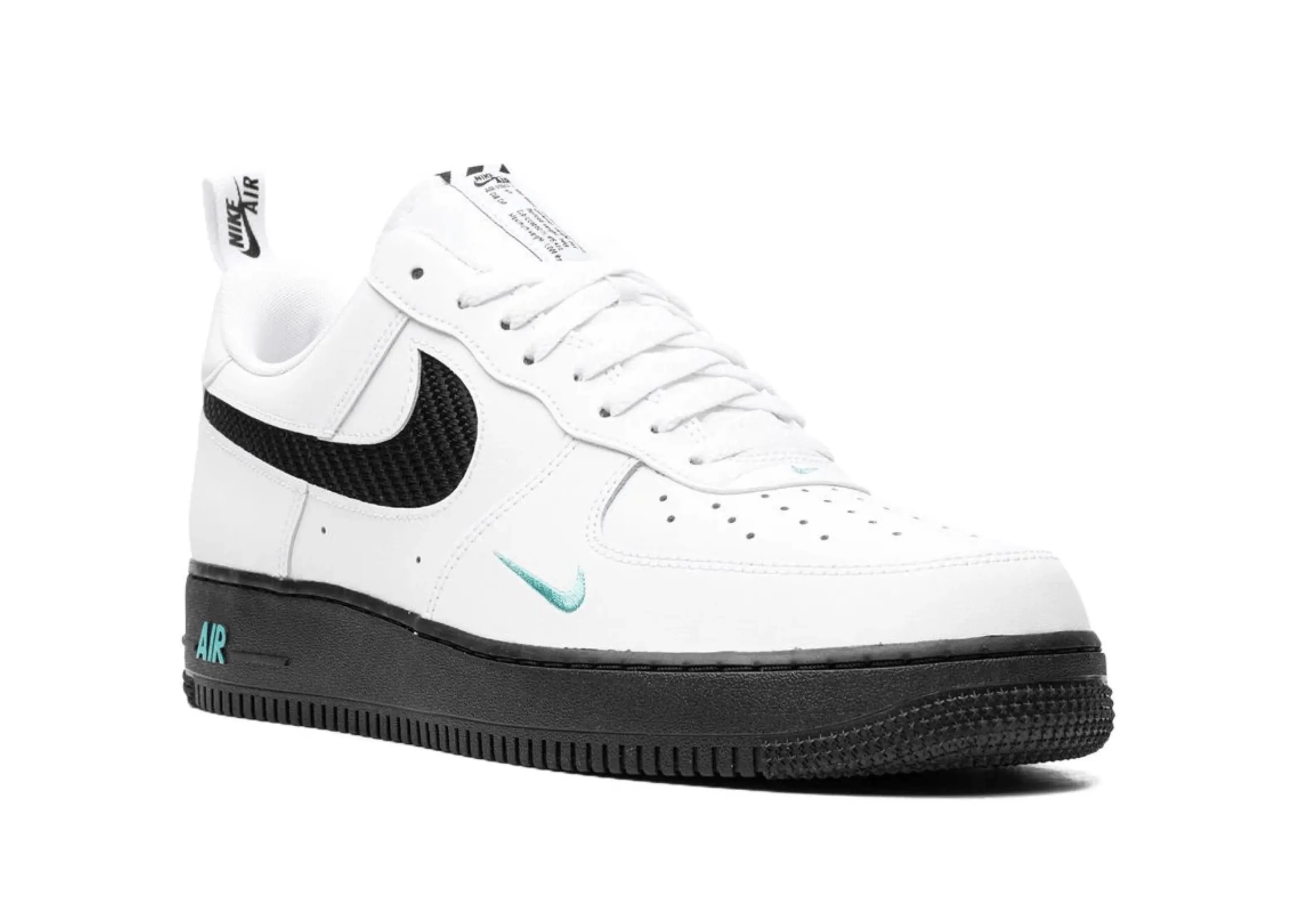 Nike Air Force 1 Low White Black Teal