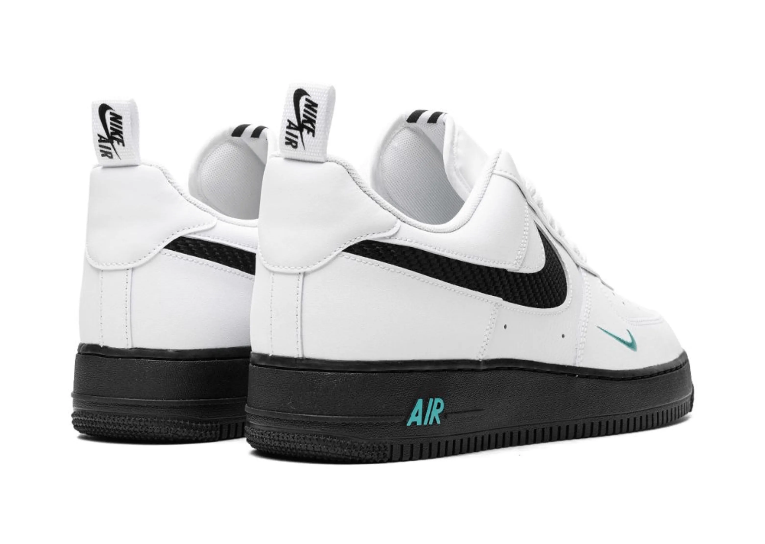 Nike Air Force 1 Low White Black Teal