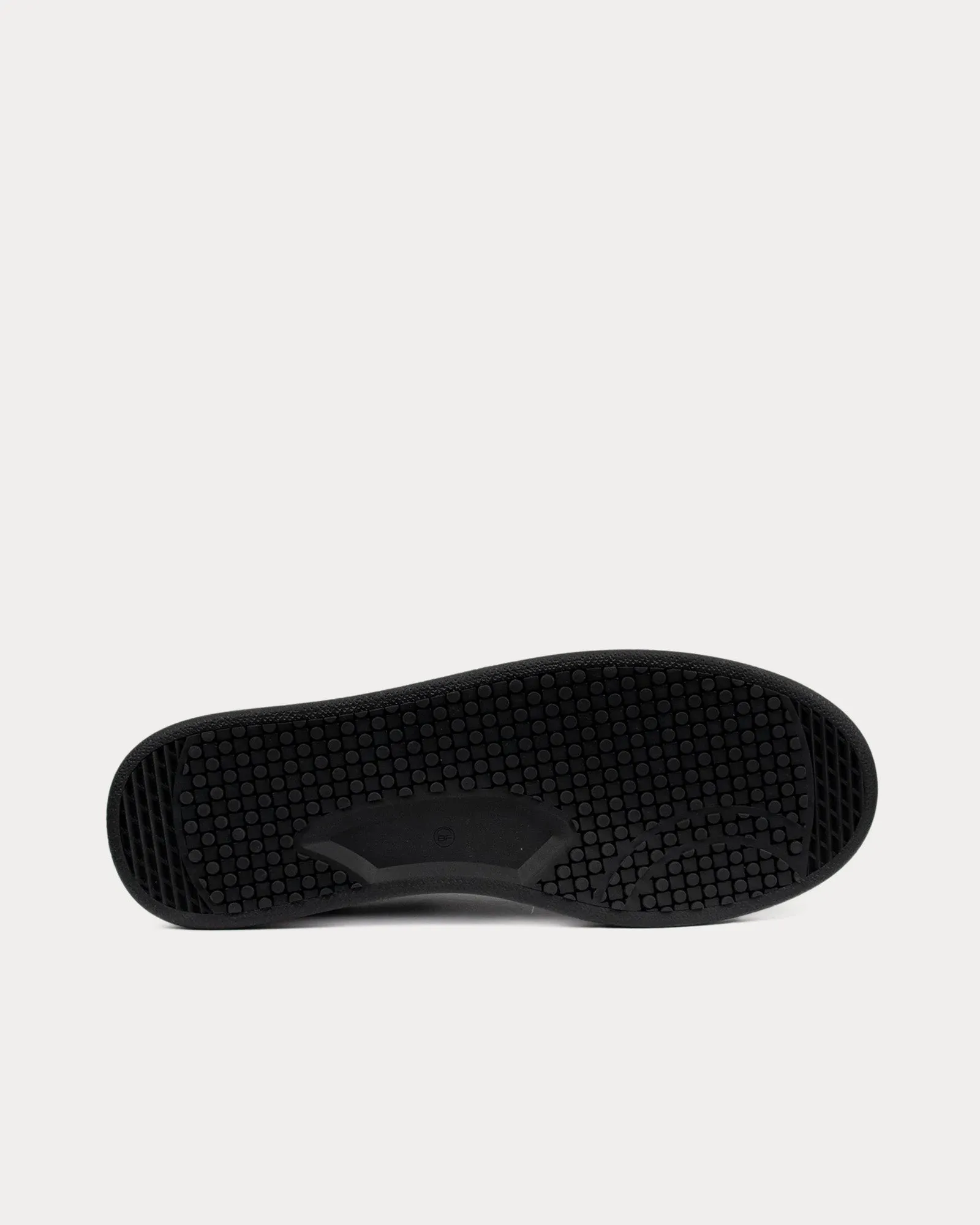Noirmont Suede & Leather Black Low Top Sneakers