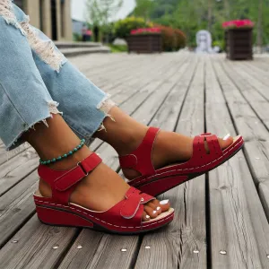 Nolwenn™ - Comfortable and Elegant Sport Wedge Sandals