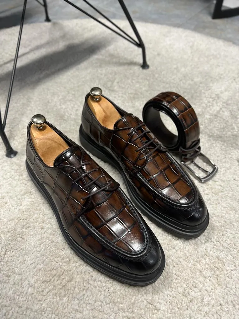 Norya Brown Casual Shoes