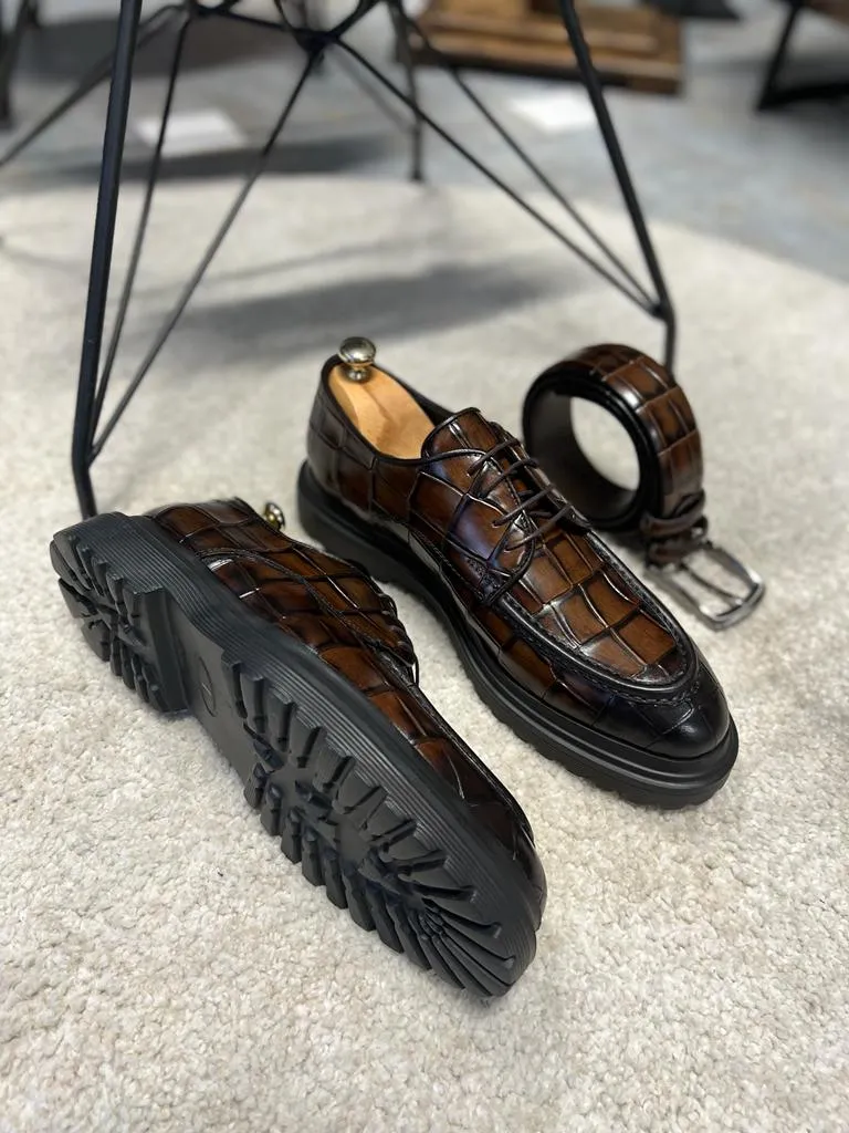 Norya Brown Casual Shoes