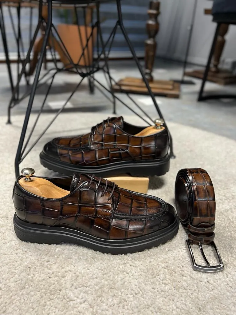 Norya Brown Casual Shoes