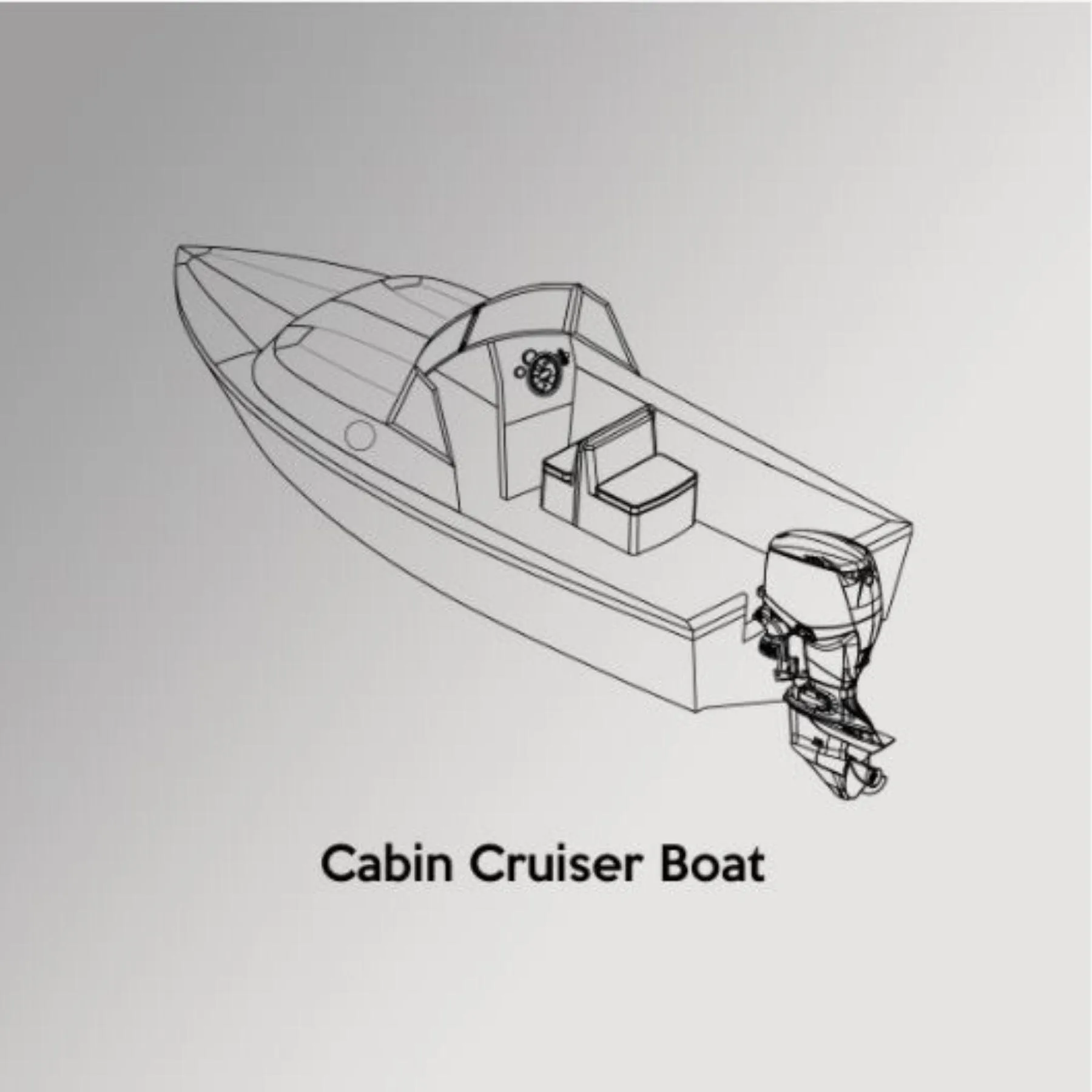Ocean South Cabin Cruiser Cover