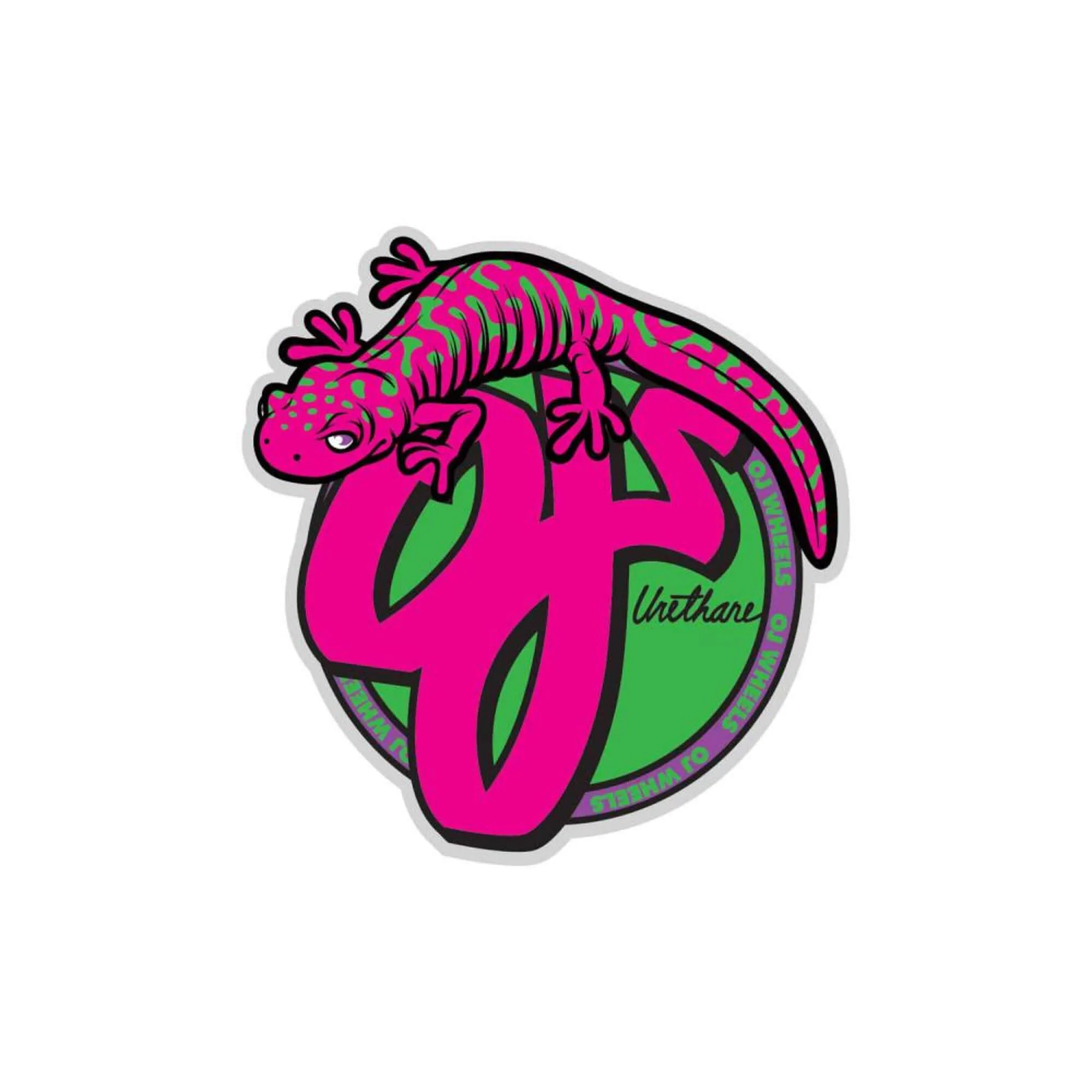 OJ Wheels Swamp Berries | 99a Pink / Green Swirls
