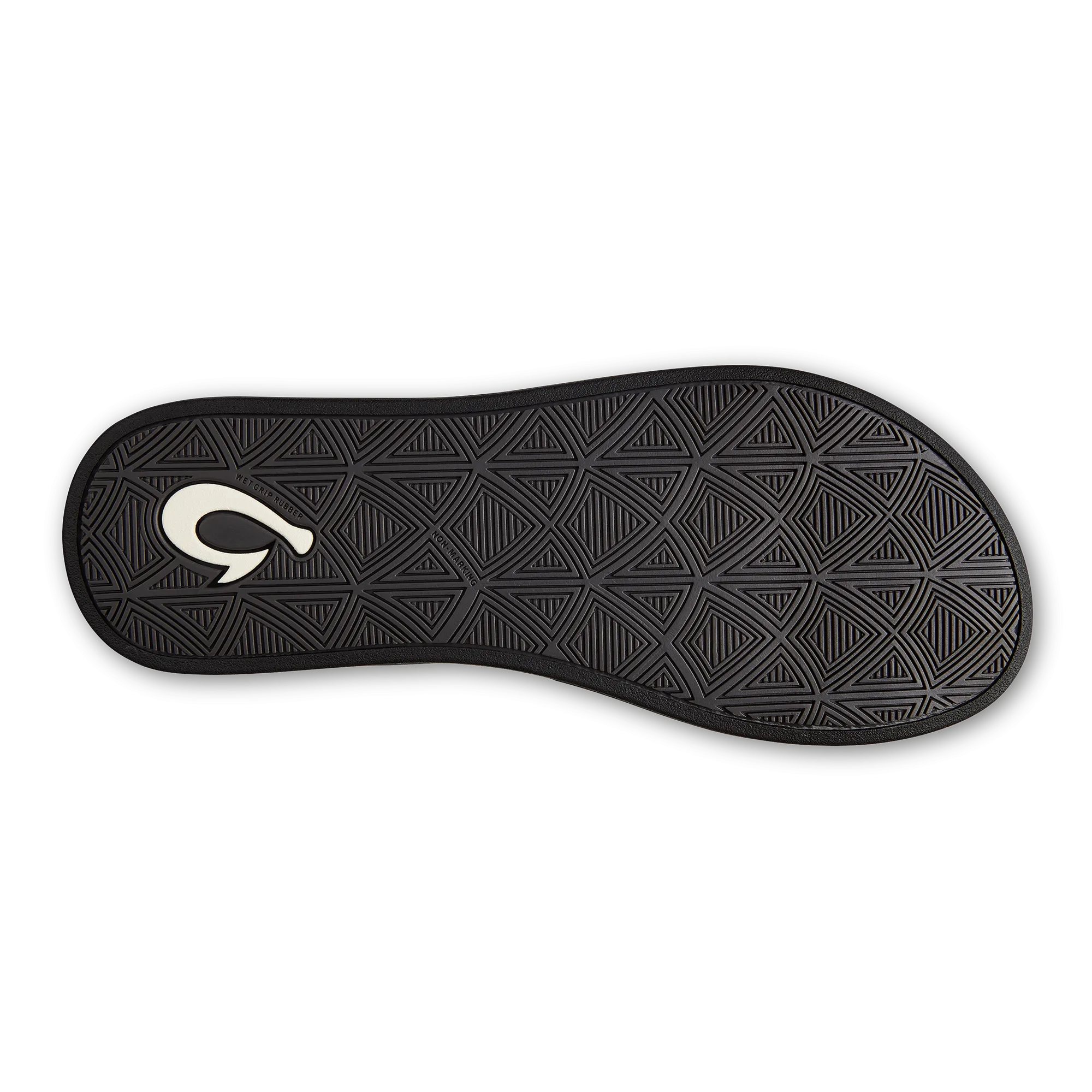 OLUKAI PUAWE WOMENS SANDAL - WHITE/BLACK