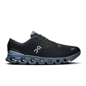 On Running Men's Cloud X 4 Shoes - Black / Chambray